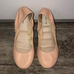 light pink slippers